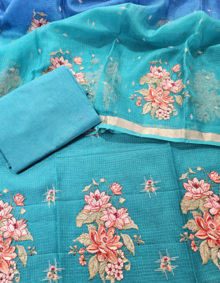 Luxury Kota Silk Ombre Dyed Suit Set