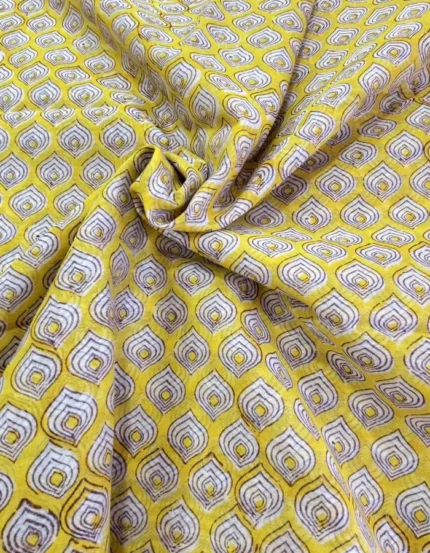 Maheshwari Block Print 3 Piece Suit