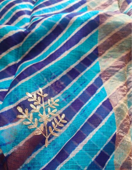 Kota Silk Lehariya Saree