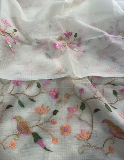 Kota Doria Embroidery Suit