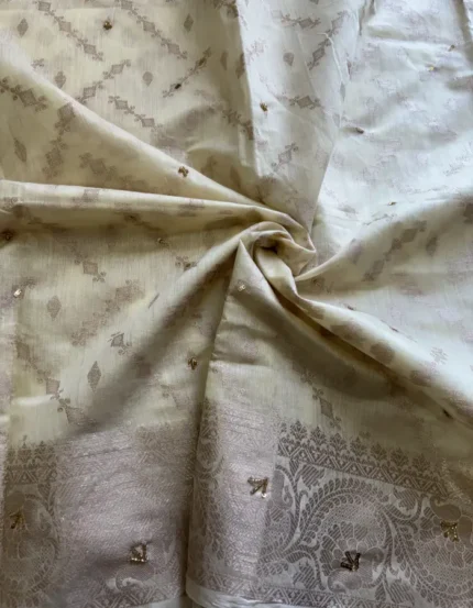 Banarsi Silk Weaving 3 Piece Suit